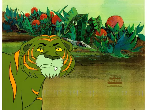 He-Man and the Masters of the Universe Cringer Production Cel (Filmation, 1984). (Total: 2 Items)