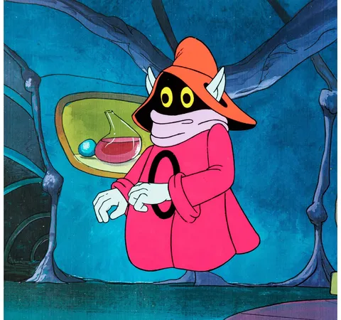 He-Man and the Masters of the Universe Orko Production Cel (Filmation, 1983)