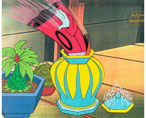 He-Man and the Masters of the Universe Orko Production Cel Setup (Filmation, 1984). (Total: 4 Original Art)