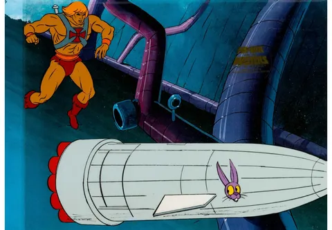 He-Man and the Masters of the Universe Production Cel Group (Filmation, 1983)