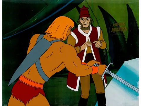 He-Man and the Masters of the Universe Production Cel and Drawing Group (Filmation, 1983)