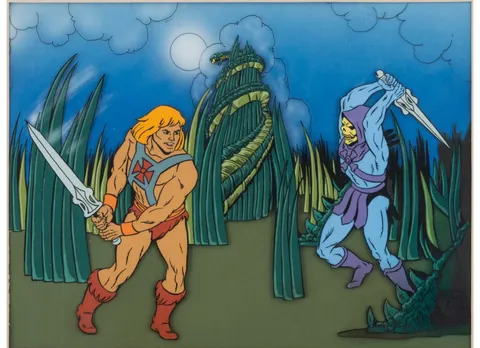 He-Man and the Masters of the Universe He-Man and Skeletor Publicity Cels Group of 2 (Filmation, 1983) . (Total: 2 Origi