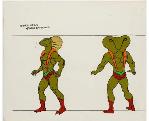 He-Man Kobra Kahn Color Model Cel (Filmation, 1983)