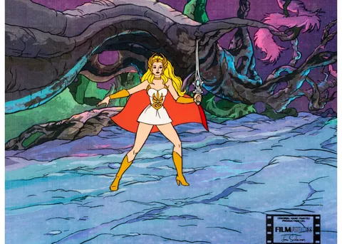 She-Ra: Princess of Power Production Cel (Filmation, 1985)