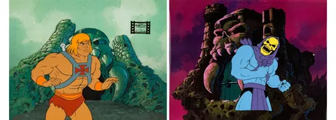 He-Man and the Masters of the Universe Production Cels Group of 2 (Filmation, 1983/84). (Total: 2)