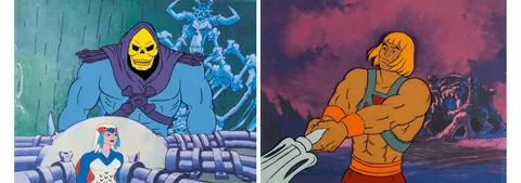 He-Man and the Masters of the Universe Production Cels and Drawing Group of 3 (Filmation, 1983/84). (Total: 3)
