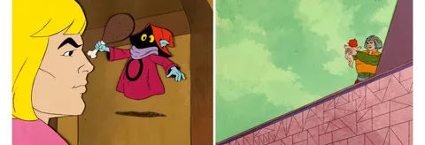He-Man and the Masters of the Universe Production Cels and Drawing Group of 3 (Filmation, 1983/84/85). (Total: 3)