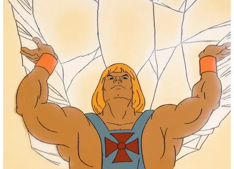 He-Man and the Masters of the Universe He-Man Production Cel (Filmation, c. 1983-85)
