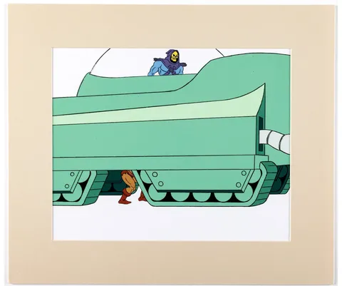 He-Man and the Masters of the Universe He-Man and Skeletor Production Cel (Filmation, c. 1983-85)