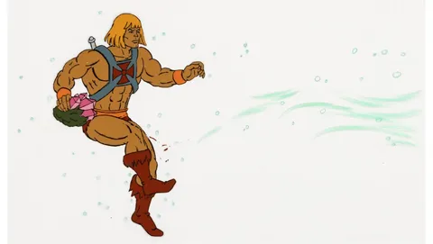 He-Man and the Masters of the Universe Episode MU091 "Jacob and the Widgets" Production Cel (Filmation Associa