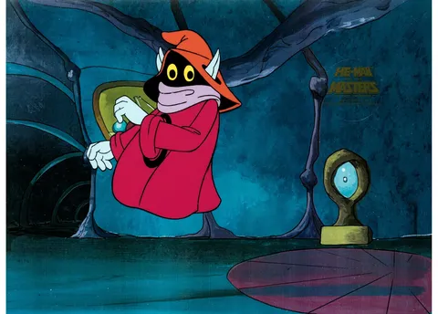He-Man and the Masters of the Universe "Quest for He-Man" Orko Production Cel (Filmation, 1983)