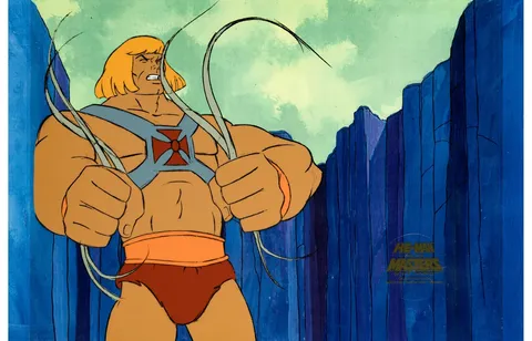 He-Man and the Masters of the Universe "Dawn of Dragoon" He-Man Production Cel (Filmation, 1983)