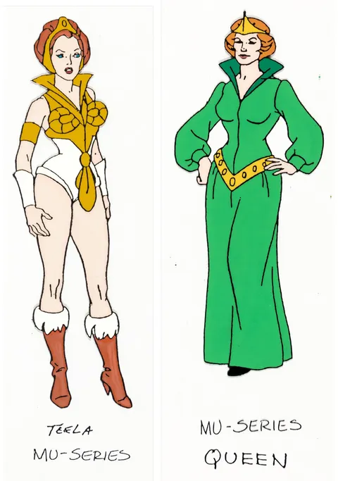 He-Man and the Masters of the Universe Teela, Queen Marlena, Lord Todd, Chatterchiller, Malabeast, Talgoth, Byte, and Ar