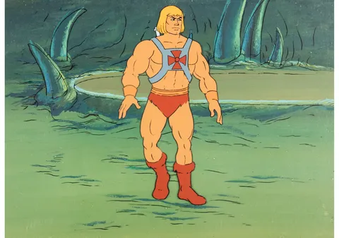 He-Man and the Masters of the Universe He-Man Production Cel (Filmation, c. 1983-85)
