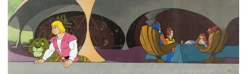 He-Man and the Masters of the Universe "Song of Celice" Prince Adam, Cringer, Teela, Orko, Celice, and Pangas