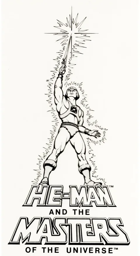 He-Man and the Masters of the Universe He-Man Publicity Cel (Filmation, c. 1985)