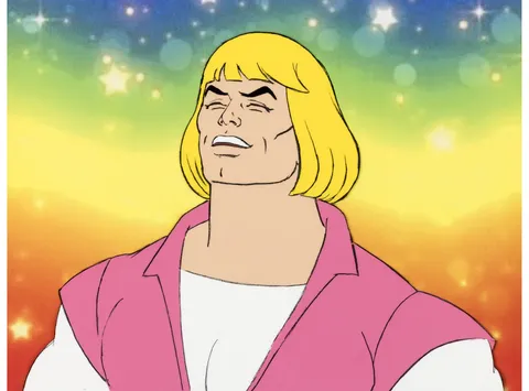 He-Man and the Masters of the Universe Prince Adam Production Cel (Filmation, c. 1983-85)