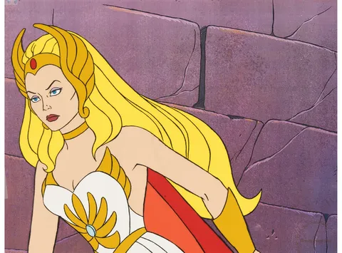 She-Ra: Princess of Power She-Ra Production Cel (Filmation, c. 1985-87)