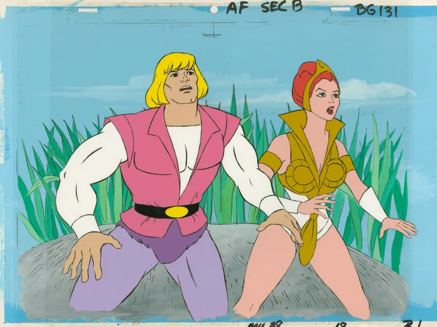 He-Man Production Cels Pair (Van Eaton)