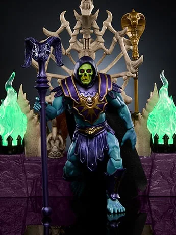 Skeletor with Havoc Throne action figure, Masterverse