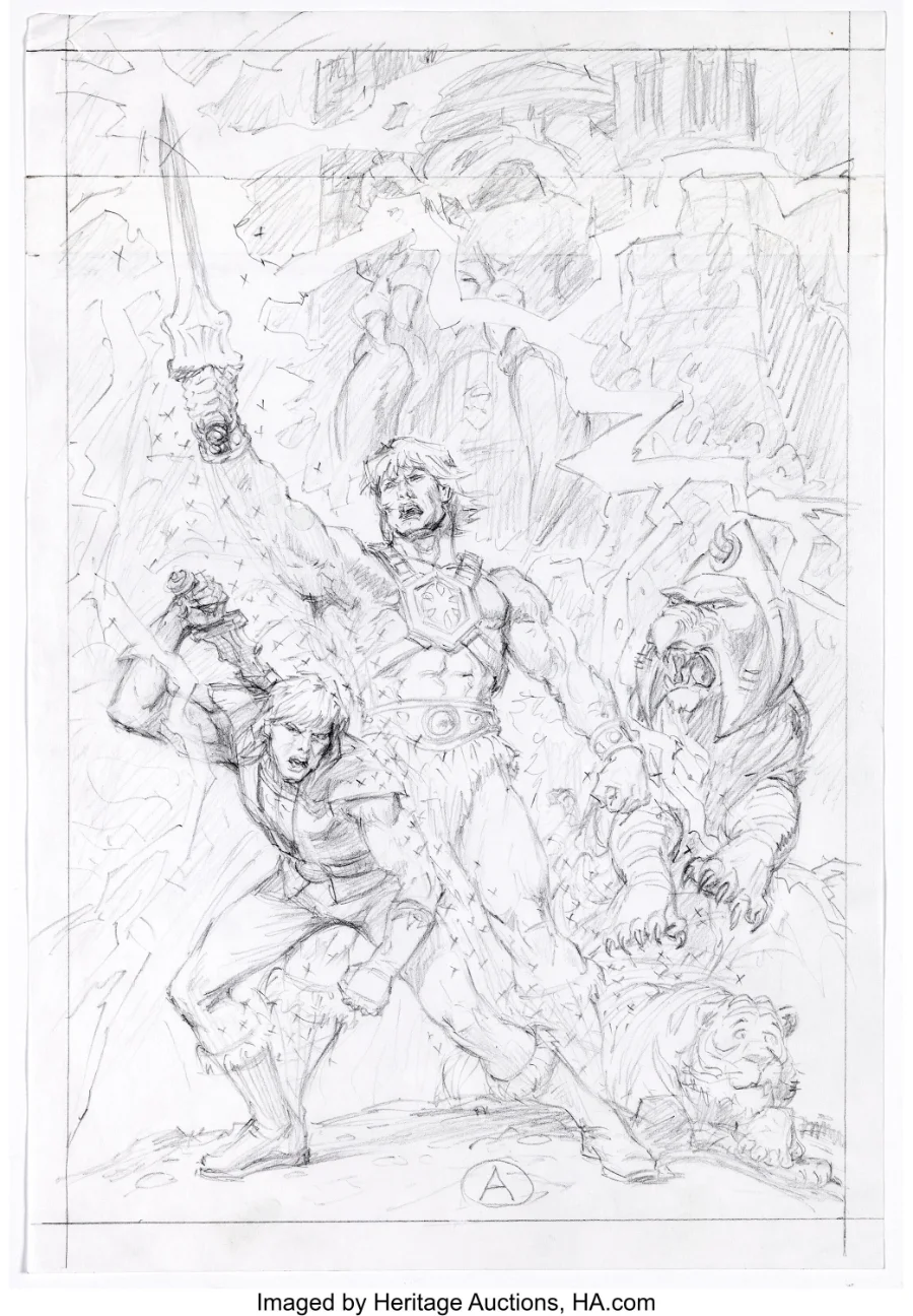 Earl Norem MOTU DVD set trading card 7 preliminary