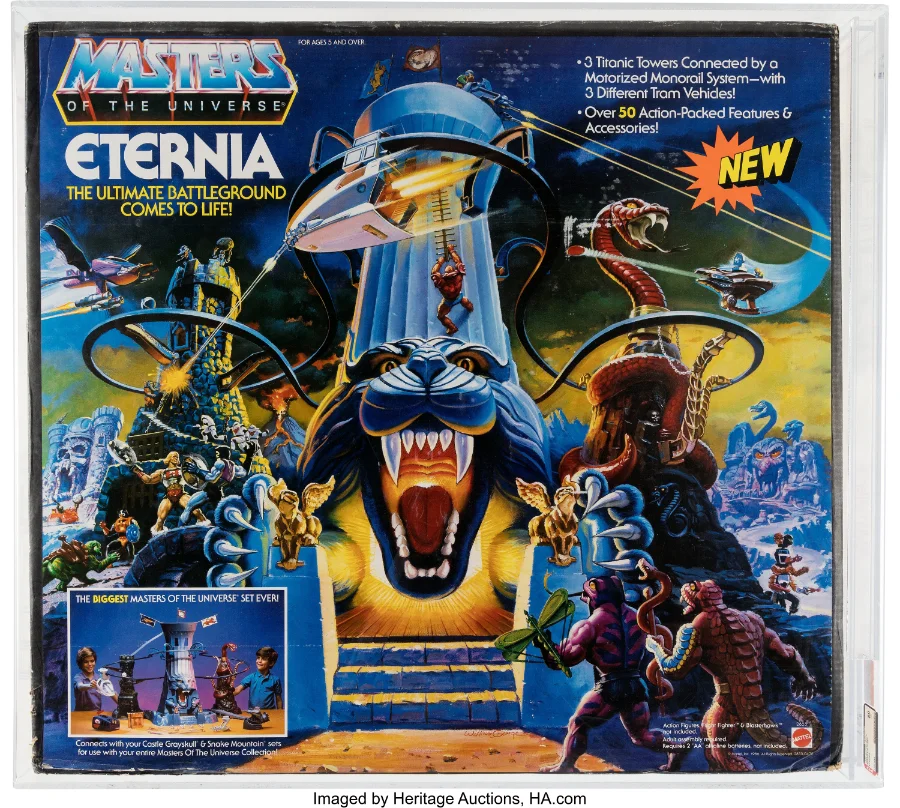 Eternia Playset AFA 80 highest graded example