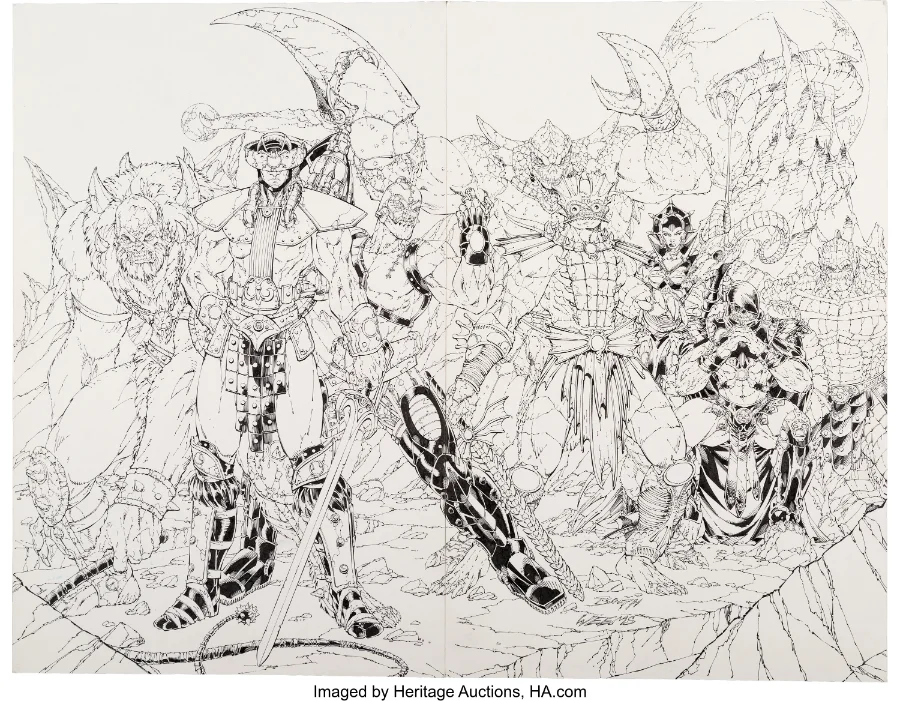 Brett Booth Joe Weems Masters of the Universe number 3 cover