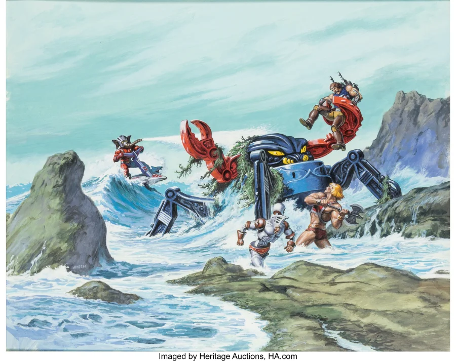 Earl Norem Monstroid painting