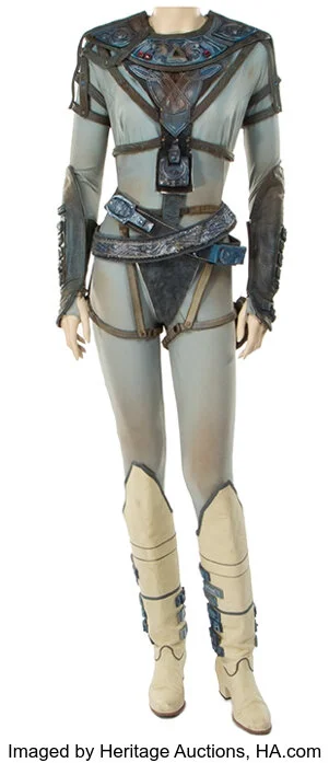 Chelsea Fields Teela costume from the 1987 film