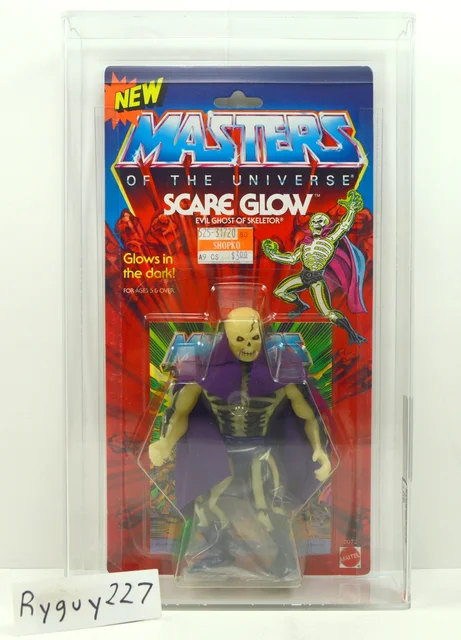 He-Man Scare Glow - AFA 80 MOC, Sealed