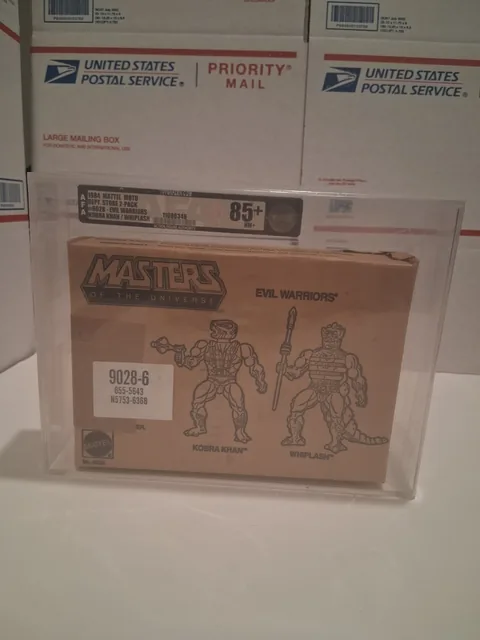 Masters of the Universe MOTU vintage 2 pack kobra khan whiplash jc penny jc AFA