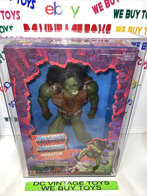 MOTU MEGATOR 1986 Masters Of The Universe Mattel Giants He-Man Tytus AFA 85