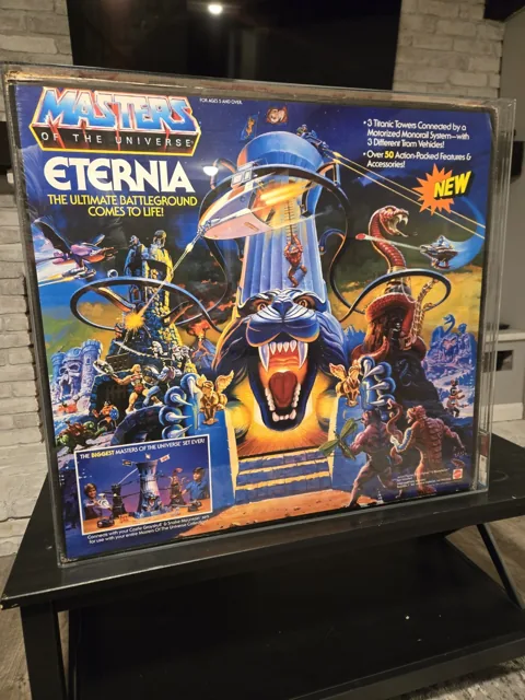 MOTU Eternia Playset 1986 NEW In Box! Graded AFA Q80! Amazing Display Piece! NEW