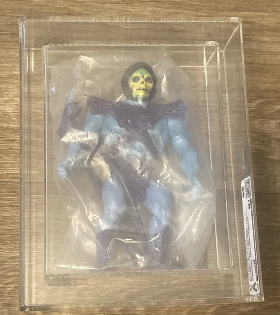 Rare 1/1 1982 MOTU Skeletor V1 peach cheeks W Half Boots Prototype Sample CAS 85