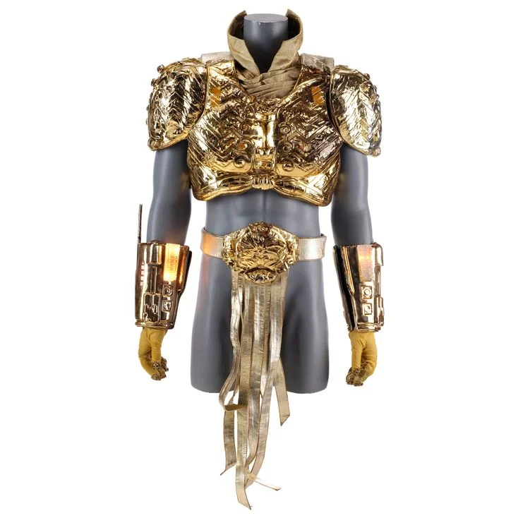 Skeletor's armour with light-up gauntlets