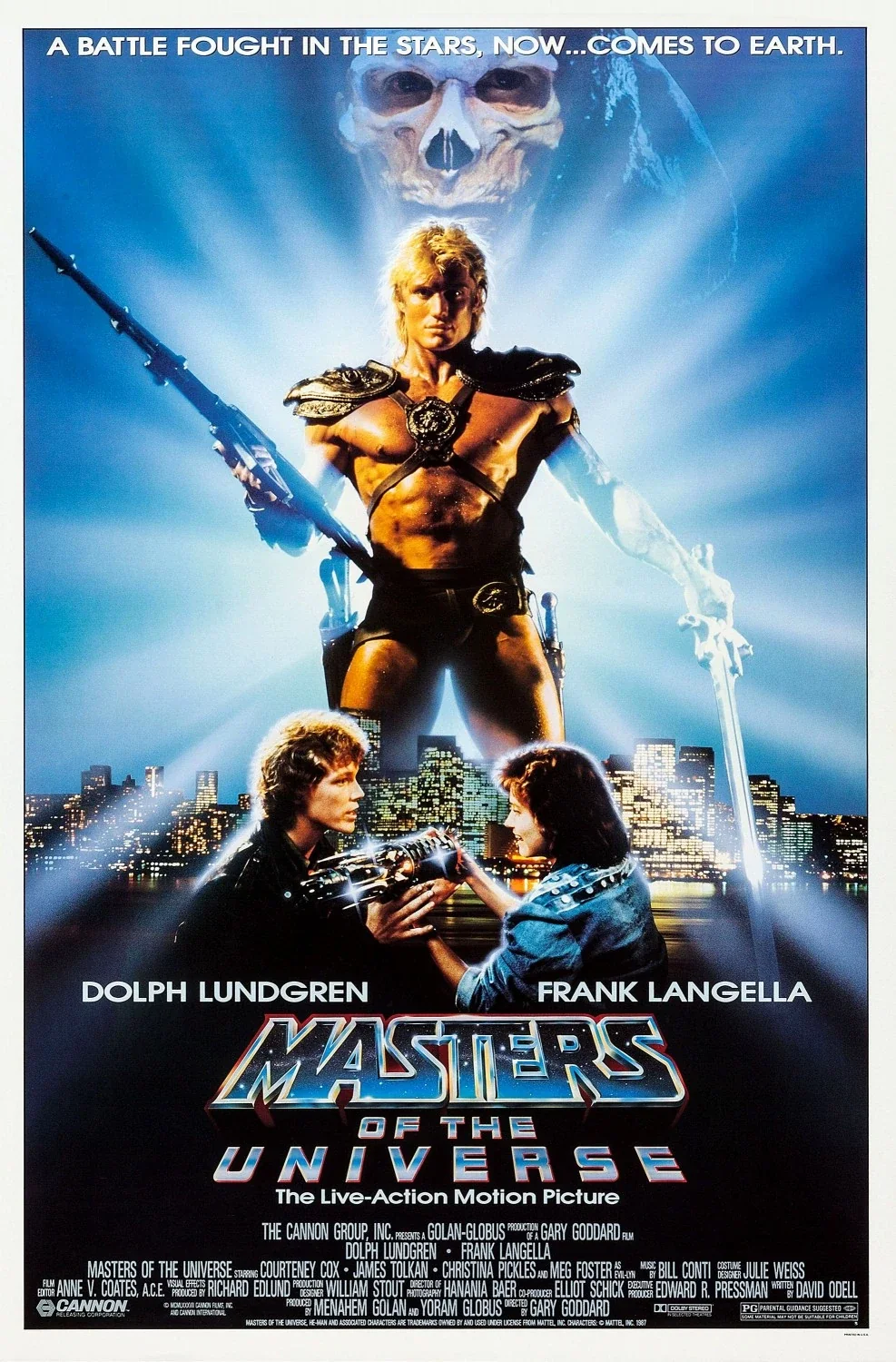 Masters of the Universe (1987) theatrical poster
