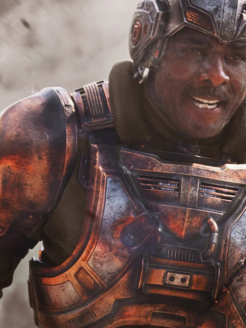 Idris Elba as Duncan, the Man-At-Arms who never stopped believing.