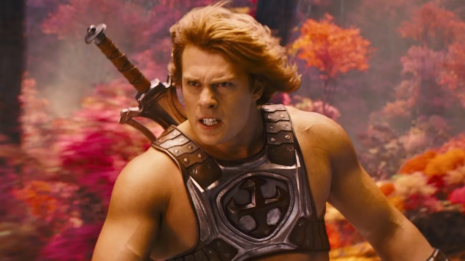 He-Man wades into the siege of Castle Grayskull.