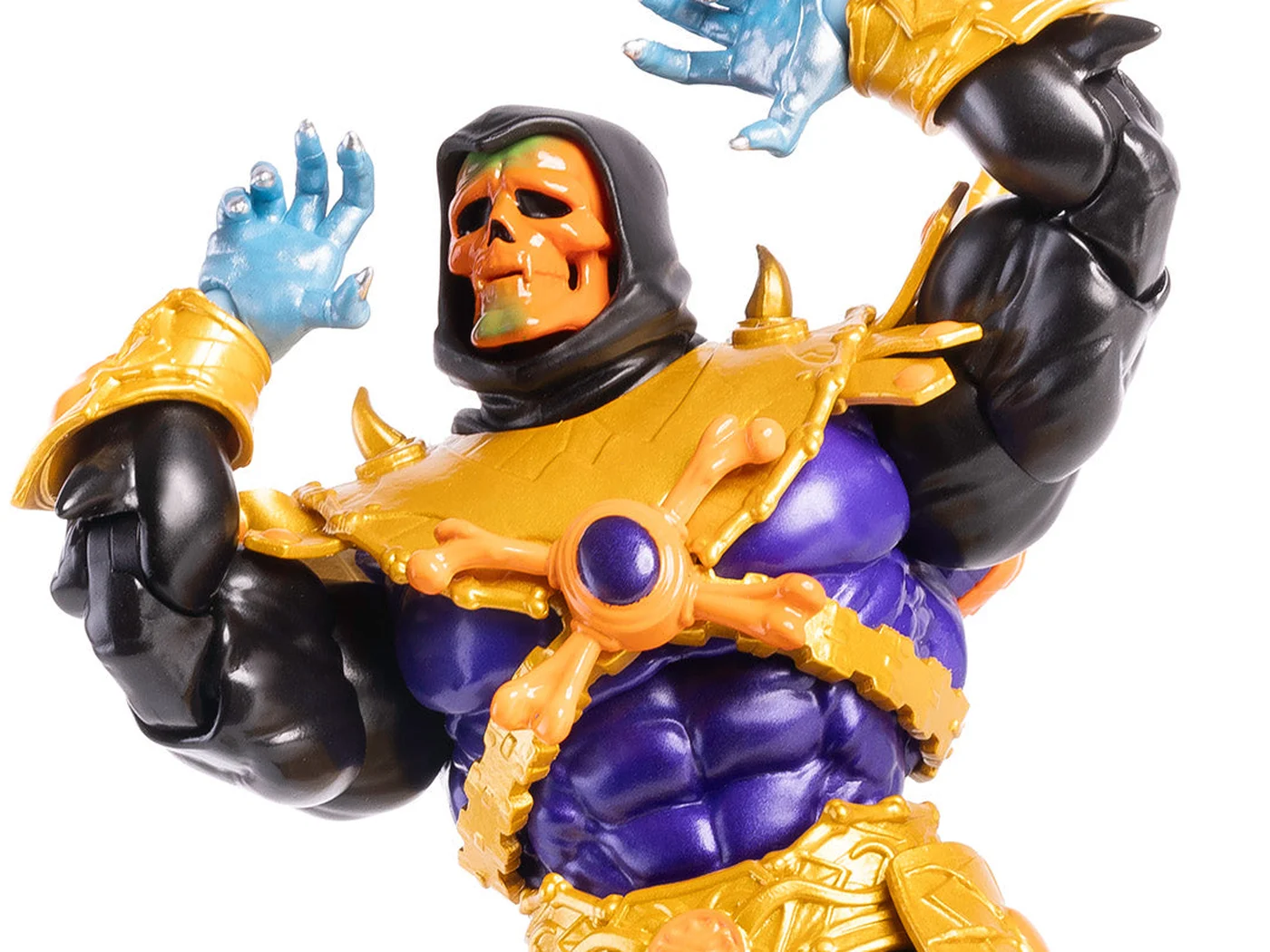 Disco Skeletor has his photographs at last, and his online sale is Tuesday at noon Eastern