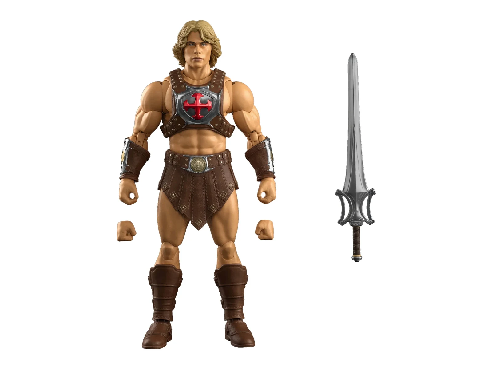 The second Chronicles He-Man has its own product code, so it was never a running change