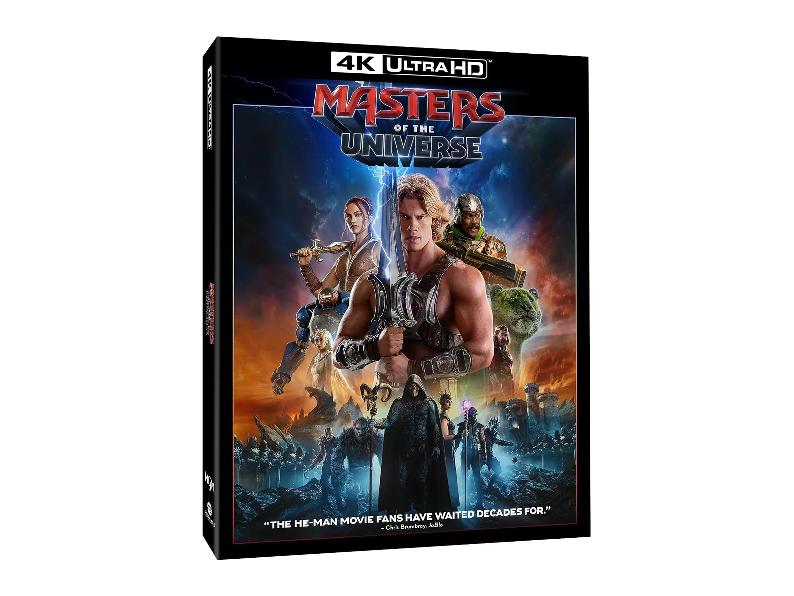 The first Masters of the Universe 4K reviews are in, and the back of the box settles the extras