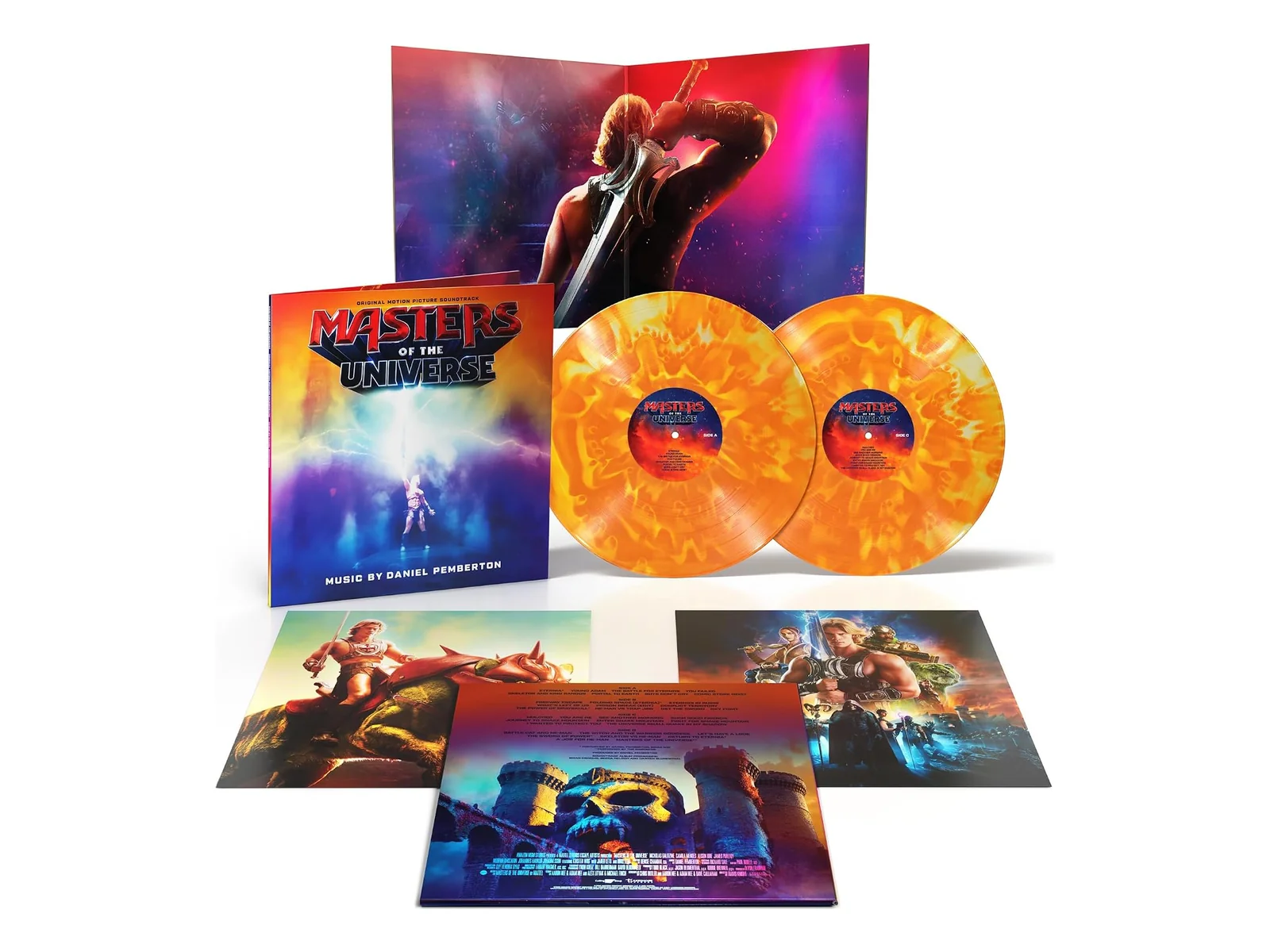 The Masters of the Universe score gets a double LP on 8 January, and this one has a cart button