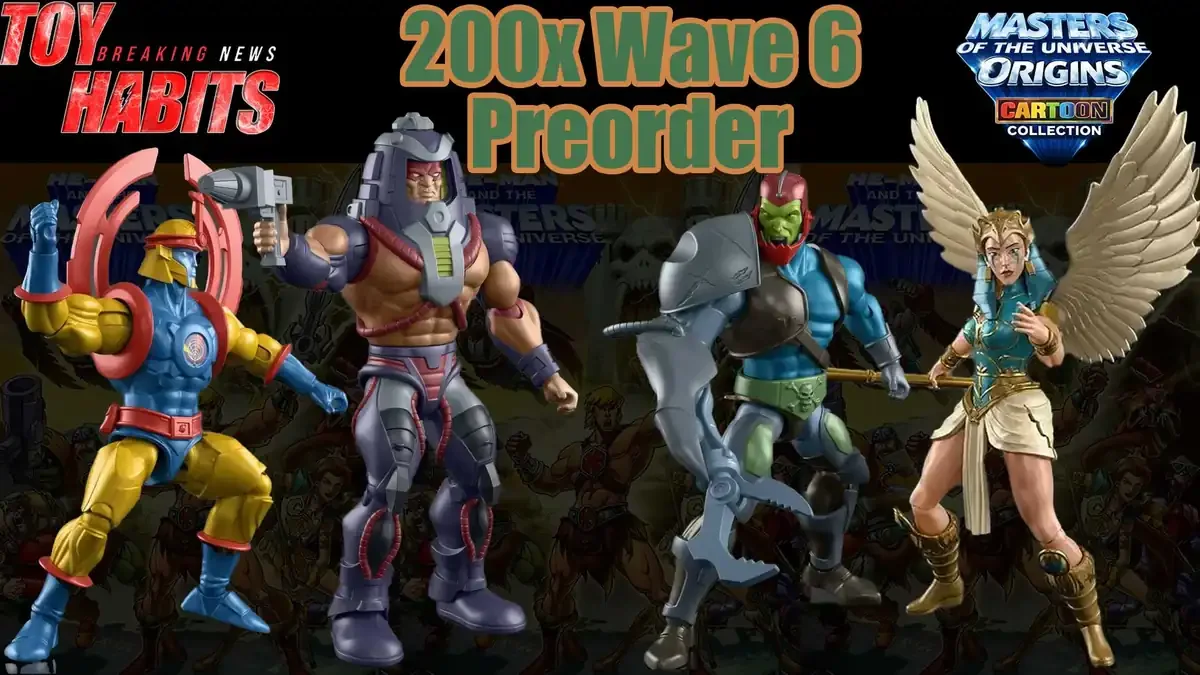 Wave 6 of the MOTU Origins 200x Cartoon Collection opens for preorder