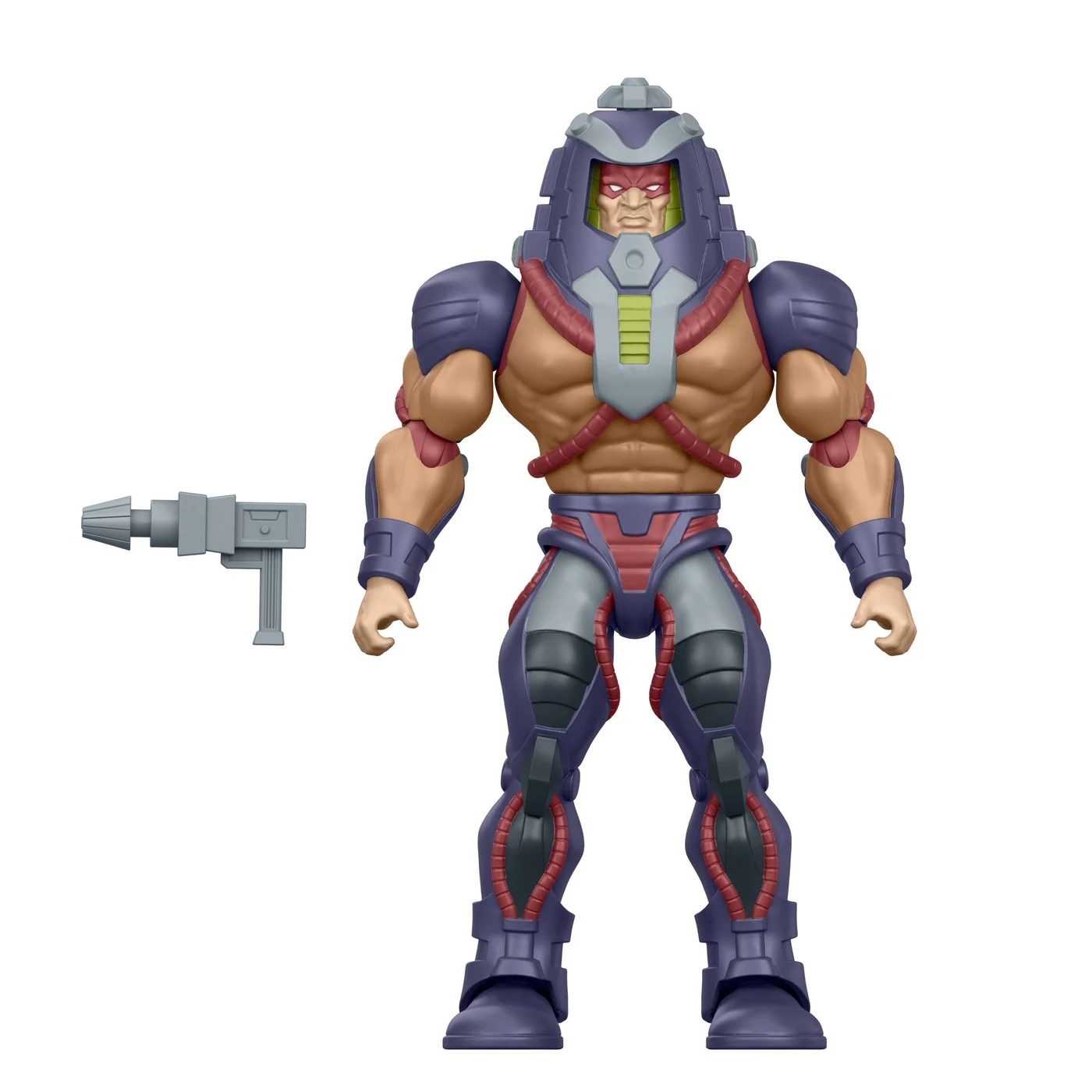 Origins 200X Cartoon Collection Man-E-Faces with his blaster.