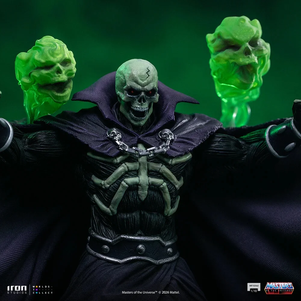 Iron Studios unveils Scareglow statue inspired by Masters of the Universe