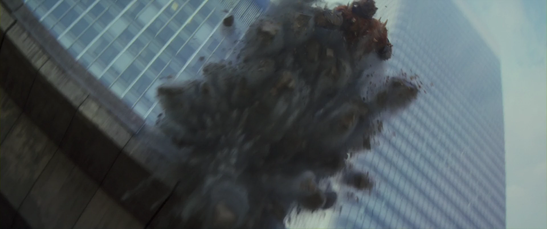 Beast Man tears through the city in pursuit of the Power Sword.