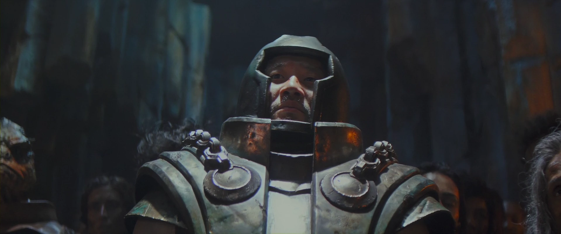 Man-At-Arms, armored once more for the fight out of Snake Mountain.