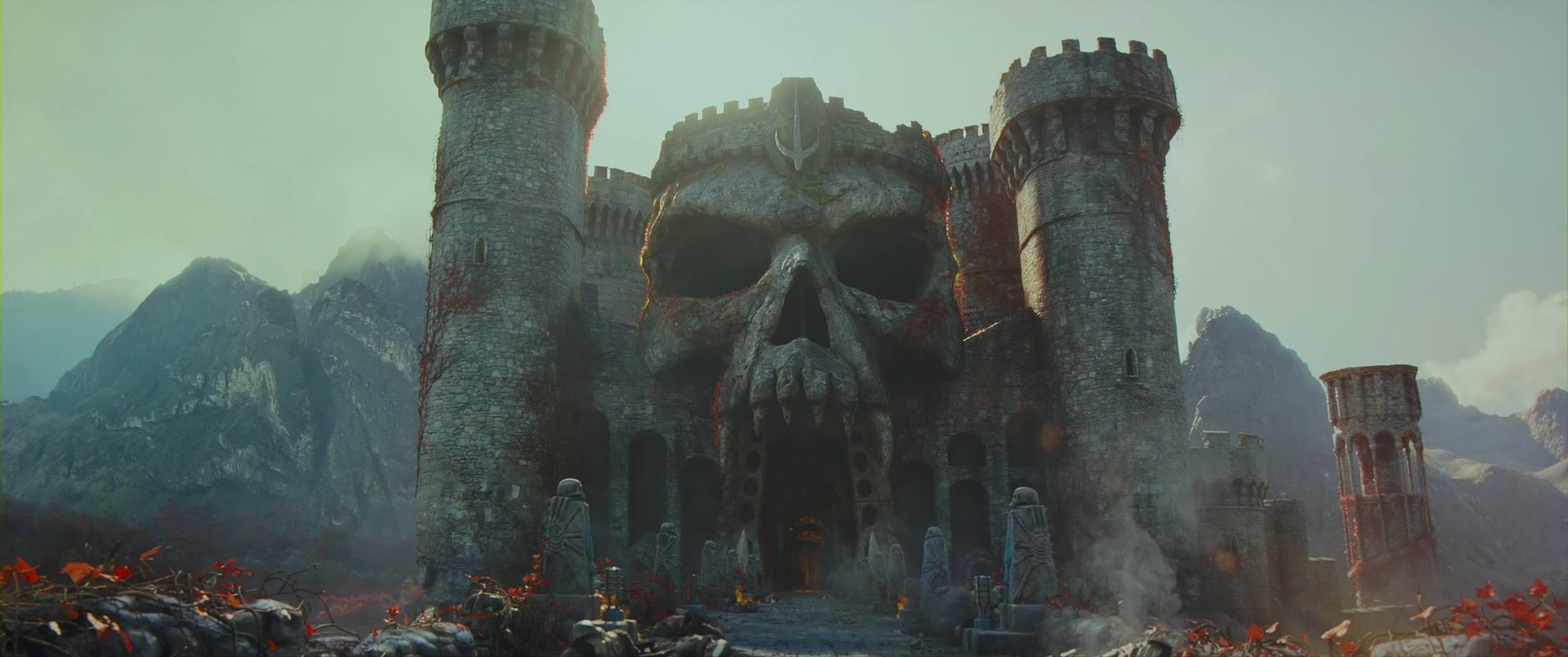 Castle Grayskull, the fortress that holds the secret of the Power.