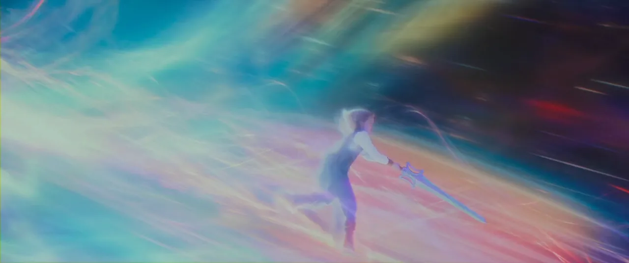 Young Adam steps through a portal to Earth