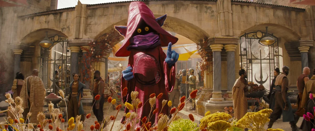 Orko delivering the moral in the 2026 film credits scene